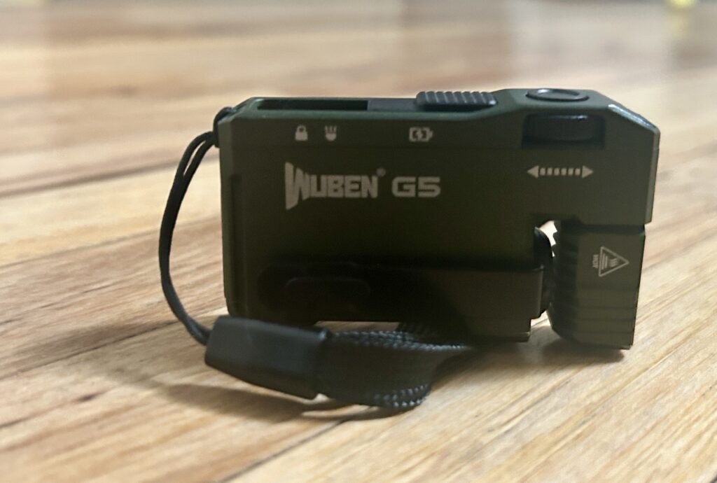 Wuben G5 mini flashlight for edc